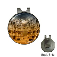 Palace Monument Architecture Hat Clips with Golf Markers