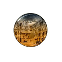 Palace Monument Architecture Hat Clip Ball Marker (4 Pack)