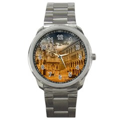 Palace Monument Architecture Sport Metal Watch