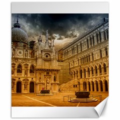 Palace Monument Architecture Canvas 8  x 10 