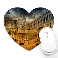 Palace Monument Architecture Heart Mousepads by Celenk