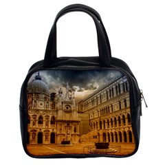 Palace Monument Architecture Classic Handbags (2 Sides)