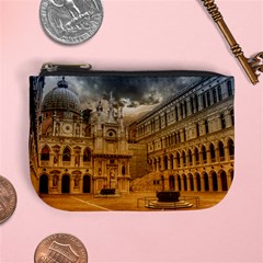 Palace Monument Architecture Mini Coin Purses