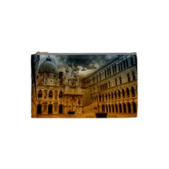 Palace Monument Architecture Cosmetic Bag (Small) 