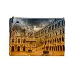 Palace Monument Architecture Cosmetic Bag (large)  by Celenk