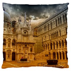 Palace Monument Architecture Large Cushion Case (One Side)