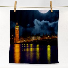 London Skyline England Landmark Face Towel by Celenk