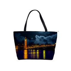 London Skyline England Landmark Shoulder Handbags by Celenk