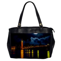 London Skyline England Landmark Office Handbags by Celenk