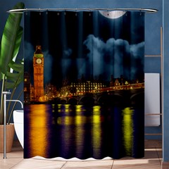 London Skyline England Landmark Shower Curtain 60  X 72  (medium)  by Celenk