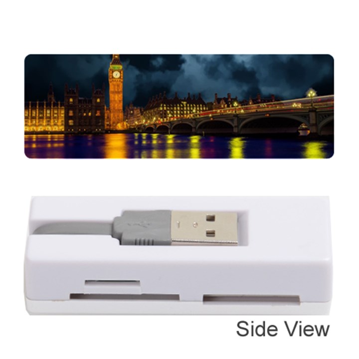 London Skyline England Landmark Memory Card Reader (Stick) 