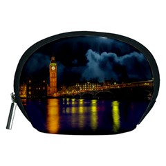 London Skyline England Landmark Accessory Pouches (medium)  by Celenk