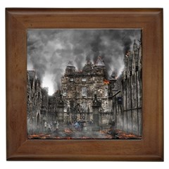 Armageddon War Apocalypse Framed Tiles by Celenk