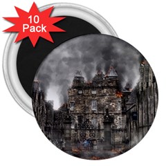 Armageddon War Apocalypse 3  Magnets (10 Pack)  by Celenk