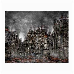 Armageddon War Apocalypse Small Glasses Cloth by Celenk