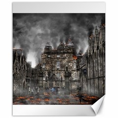 Armageddon War Apocalypse Canvas 16  X 20   by Celenk