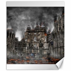 Armageddon War Apocalypse Canvas 20  X 24   by Celenk