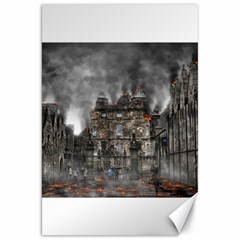 Armageddon War Apocalypse Canvas 20  X 30   by Celenk