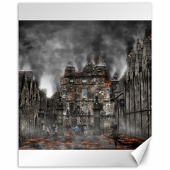 Armageddon War Apocalypse Canvas 11  X 14   by Celenk