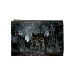 Armageddon War Apocalypse Cosmetic Bag (medium)  by Celenk