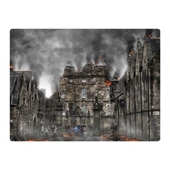 Armageddon War Apocalypse Double Sided Flano Blanket (mini)  by Celenk