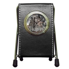 World War Armageddon Destruction Pen Holder Desk Clocks by Celenk