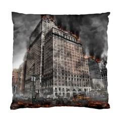 World War Armageddon Destruction Standard Cushion Case (two Sides) by Celenk