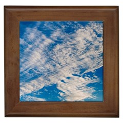 Clouds Sky Scene Framed Tiles by Celenk