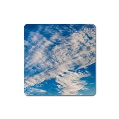 Clouds Sky Scene Square Magnet by Celenk