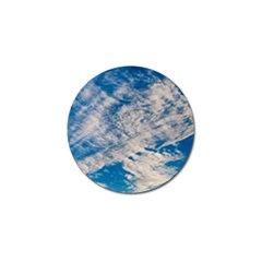 Clouds Sky Scene Golf Ball Marker by Celenk