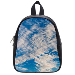 Clouds Sky Scene School Bag (small) by Celenk