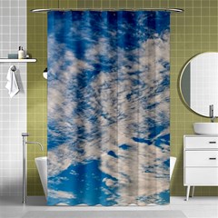 Clouds Sky Scene Shower Curtain 48  X 72  (small)  by Celenk