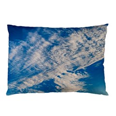 Clouds Sky Scene Pillow Case (two Sides) by Celenk