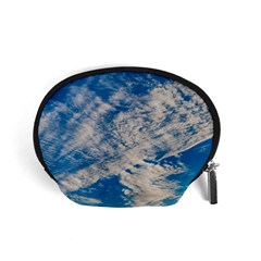 Clouds Sky Scene Accessory Pouches (small)  by Celenk