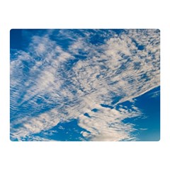 Clouds Sky Scene Double Sided Flano Blanket (mini)  by Celenk