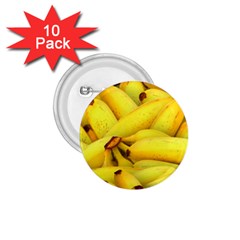 Yellow Banana Fruit Vegetarian Natural 1.75  Buttons (10 pack)