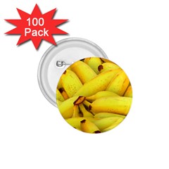 Yellow Banana Fruit Vegetarian Natural 1.75  Buttons (100 pack) 