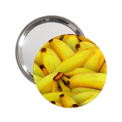 Yellow Banana Fruit Vegetarian Natural 2.25  Handbag Mirrors