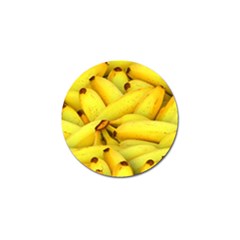 Yellow Banana Fruit Vegetarian Natural Golf Ball Marker by Celenk