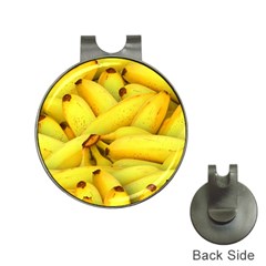 Yellow Banana Fruit Vegetarian Natural Hat Clips with Golf Markers