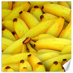 Yellow Banana Fruit Vegetarian Natural Canvas 20  x 20  