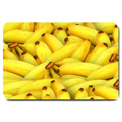 Yellow Banana Fruit Vegetarian Natural Large Doormat 