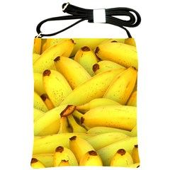 Yellow Banana Fruit Vegetarian Natural Shoulder Sling Bags