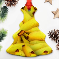 Yellow Banana Fruit Vegetarian Natural Ornament (Christmas Tree) 