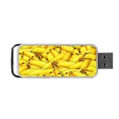 Yellow Banana Fruit Vegetarian Natural Portable USB Flash (One Side)