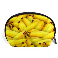 Yellow Banana Fruit Vegetarian Natural Accessory Pouches (Large) 