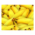 Yellow Banana Fruit Vegetarian Natural Double Sided Flano Blanket (Large)  80 x60  Blanket Front