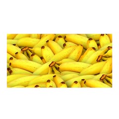 Yellow Banana Fruit Vegetarian Natural Satin Wrap