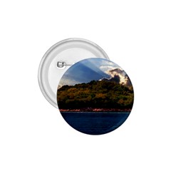 Island God Rays Sky Nature Sea 1 75  Buttons by Celenk