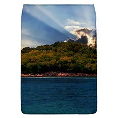 Island God Rays Sky Nature Sea Flap Covers (l)  by Celenk